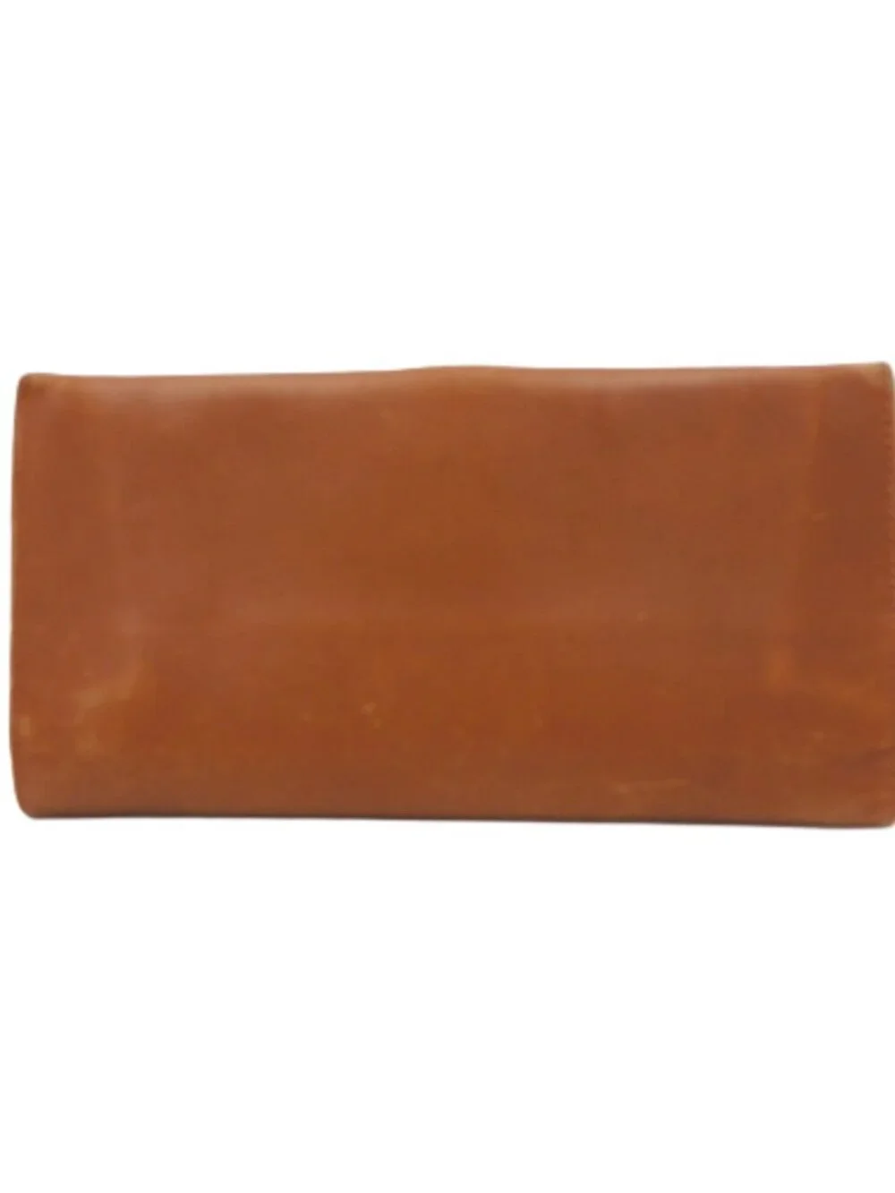 Ferragamo Honey Brown Long Smooth Leather Wallet | Gancini Clasp | GUC
